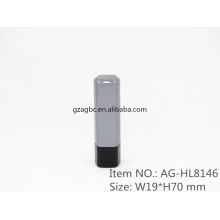 Special&Elegant Aluminum Quadrate Lipstick Tube Container AG-HL8146, cup size12.1/12.7,Custom color